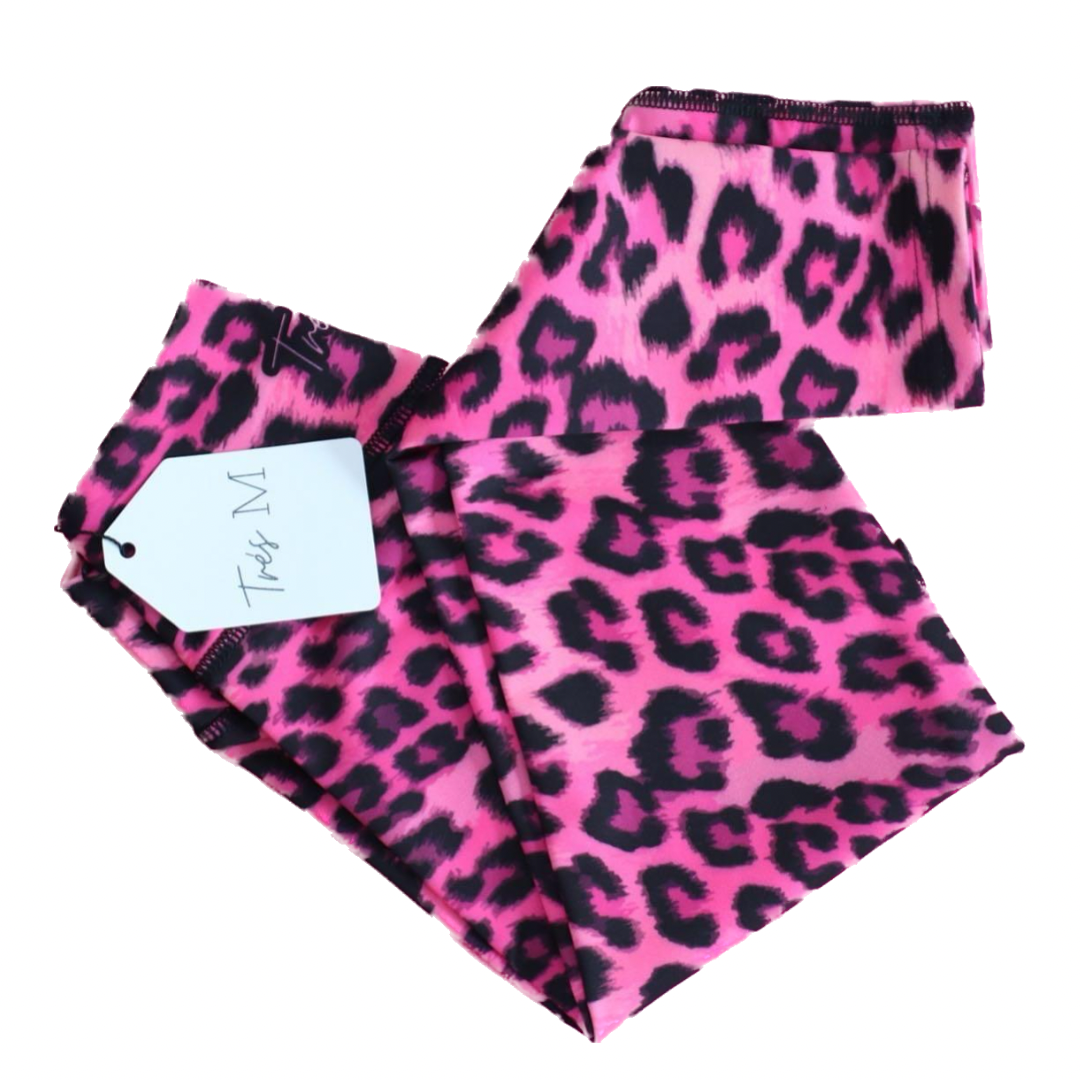 Pink clearance panther leggings