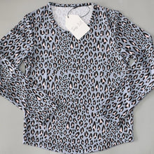 Load image into Gallery viewer, Mint Cheetah long sleeve top - Girls
