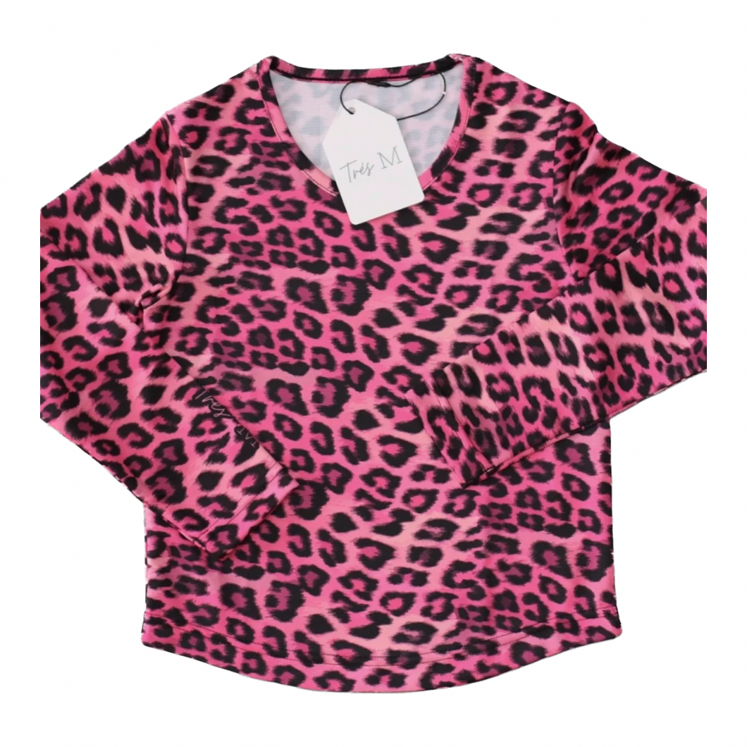 Pink Panther long sleeve top - Ladies