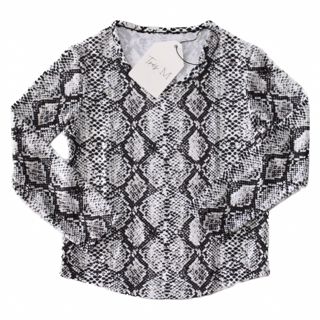 Python long sleeve top - Ladies